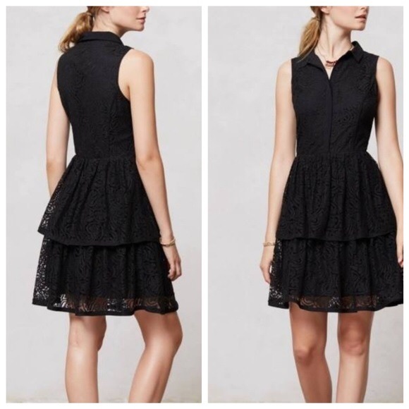 Anthropologie Addison Story Tiered Lace Dress NWT - Picture 5 of 5